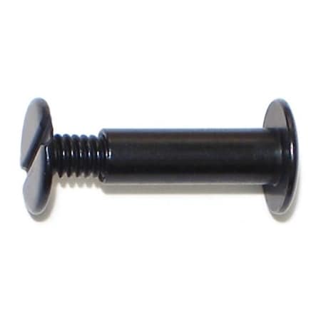 Midwest Fastener 5/8" Brl Lg, Black Anodized Aluminum Black, 10 PK 76564